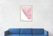 Load image into Gallery viewer, Map of Oceanside, California