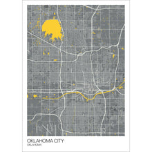 Load image into Gallery viewer, Map of Oklahoma City, Oklahoma