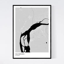 Load image into Gallery viewer, Old Bagan City Map Print