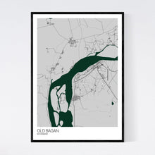 Load image into Gallery viewer, Old Bagan City Map Print
