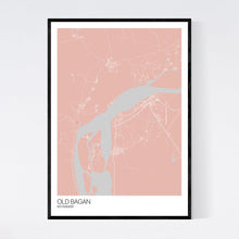Load image into Gallery viewer, Old Bagan City Map Print