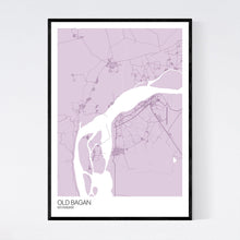 Load image into Gallery viewer, Old Bagan City Map Print