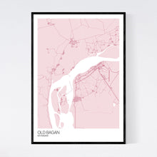 Load image into Gallery viewer, Old Bagan City Map Print
