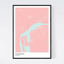 Load image into Gallery viewer, Old Bagan City Map Print