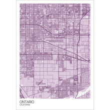 Load image into Gallery viewer, Map of Ontario, California