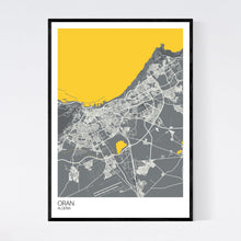 Load image into Gallery viewer, Oran City Map Print