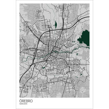 Load image into Gallery viewer, Map of Örebro, Sweden