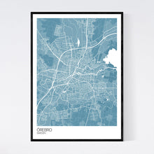 Load image into Gallery viewer, Örebro City Map Print