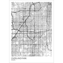 Load image into Gallery viewer, Map of Overland Park, Kansas