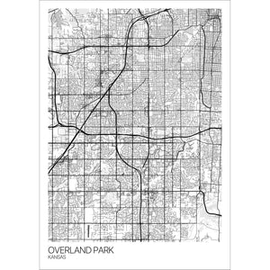 Map of Overland Park, Kansas