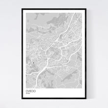 Load image into Gallery viewer, Oviedo City Map Print