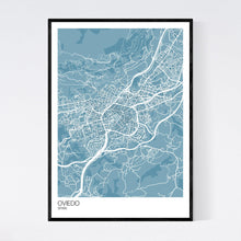 Load image into Gallery viewer, Oviedo City Map Print