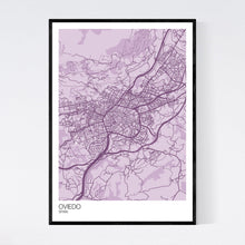 Load image into Gallery viewer, Oviedo City Map Print