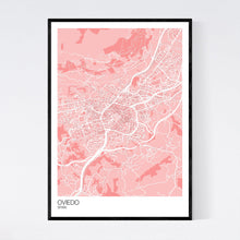 Load image into Gallery viewer, Oviedo City Map Print