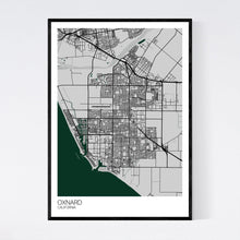 Load image into Gallery viewer, Oxnard City Map Print