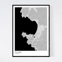 Load image into Gallery viewer, Pa Tong Region Map Print