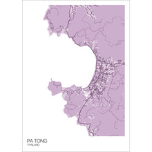Load image into Gallery viewer, Map of Pa Tong, Thailand
