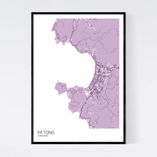 Load image into Gallery viewer, Map of Pa Tong, Thailand