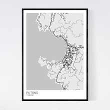 Load image into Gallery viewer, Pa Tong Region Map Print