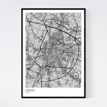 Load image into Gallery viewer, Padua City Map Print