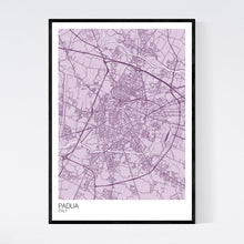 Load image into Gallery viewer, Padua City Map Print