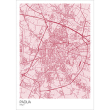Load image into Gallery viewer, Map of Padua, Italy