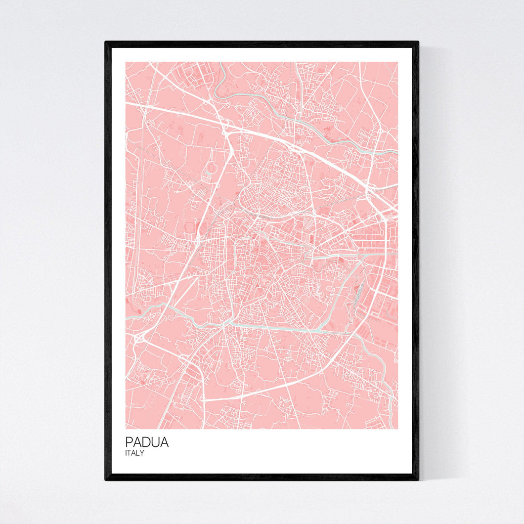 Padua City Map Print