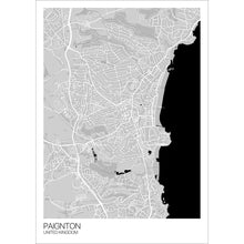 Load image into Gallery viewer, Map of Paignton, United Kingdom