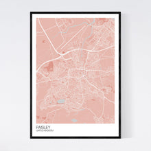 Load image into Gallery viewer, Map of Paisley, United Kingdom