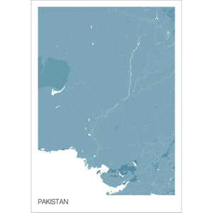 Map of Pakistan, 