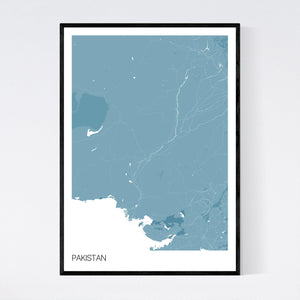 Map of Pakistan, 
