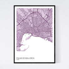 Load image into Gallery viewer, Palma de Mallorca City Map Print