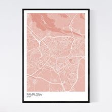 Load image into Gallery viewer, Map of Pamplona, Spain