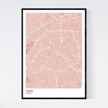 Load image into Gallery viewer, Map of Paris, France