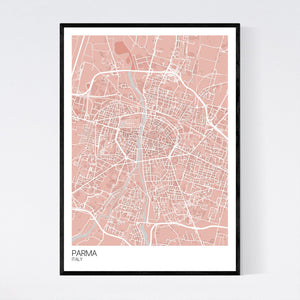 Parma City Map Print