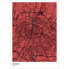 Load image into Gallery viewer, Map of Parma, Italy