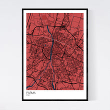 Load image into Gallery viewer, Map of Parma, Italy