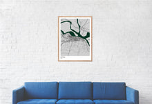 Load image into Gallery viewer, Map of Patna, India