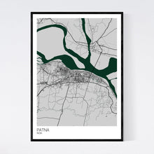 Load image into Gallery viewer, Map of Patna, India