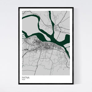 Map of Patna, India