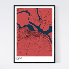 Load image into Gallery viewer, Patna City Map Print