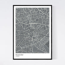 Load image into Gallery viewer, Peckham Neighbourhood Map Print