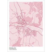 Load image into Gallery viewer, Map of Peebles, United Kingdom