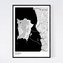 Load image into Gallery viewer, Map of Penang, Malaysia