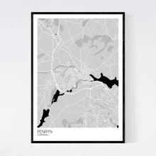 Load image into Gallery viewer, Penryn Town Map Print