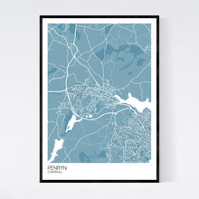 Load image into Gallery viewer, Penryn Town Map Print