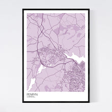 Load image into Gallery viewer, Penryn Town Map Print