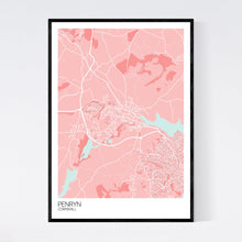 Load image into Gallery viewer, Penryn Town Map Print