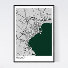 Load image into Gallery viewer, Map of Penzance, United Kingdom