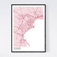 Load image into Gallery viewer, Penzance City Map Print